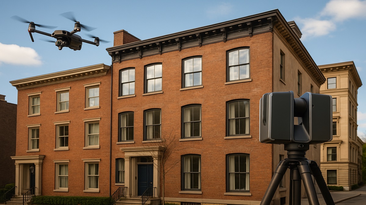 Fotogrametría por Dron y Escáner Terrestre