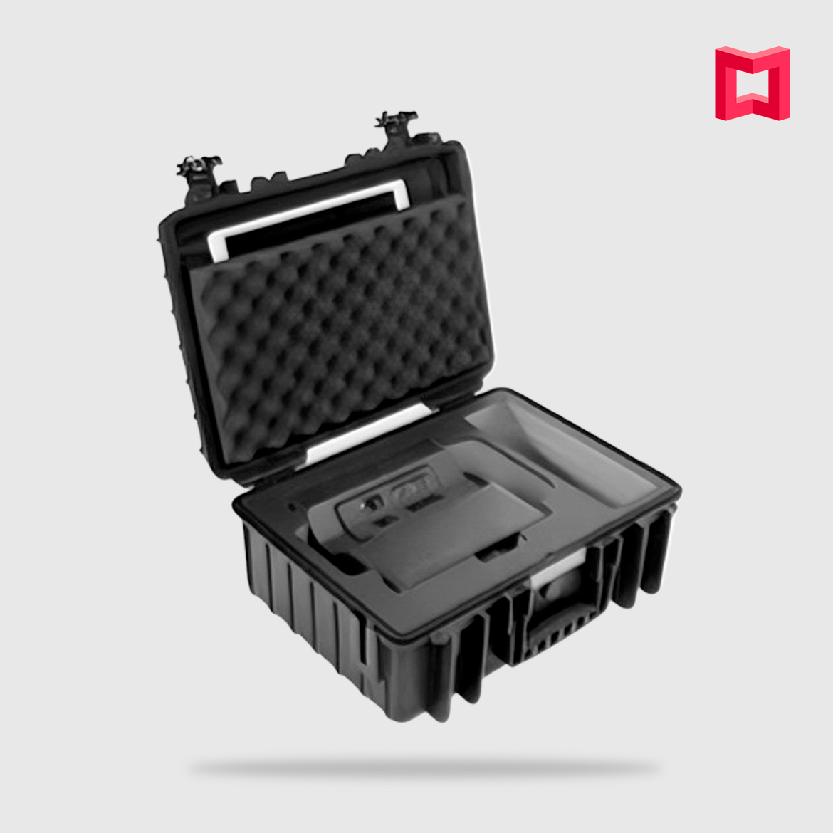 Case rígido para equipo